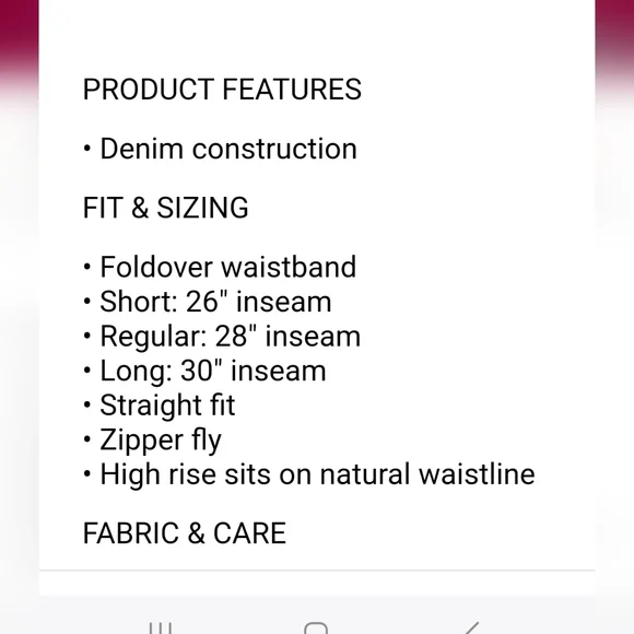 JUNIOR'S  HIGH RISE  MOM 👩 👖 - Picture 10 of 10